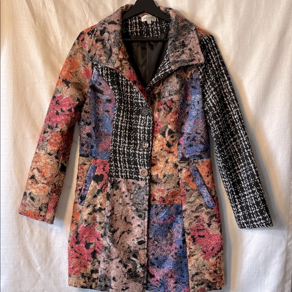 Adore Boho Patchwork Coat